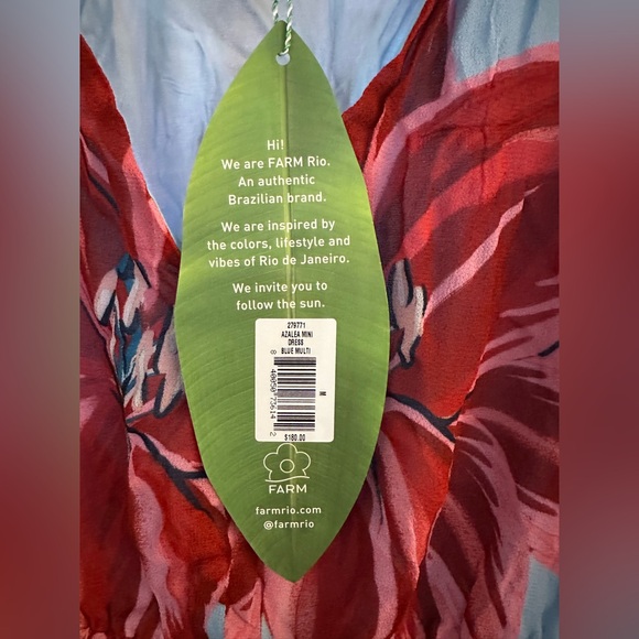 Farm Rio Azalea Mini Dress - Picture 6 of 8